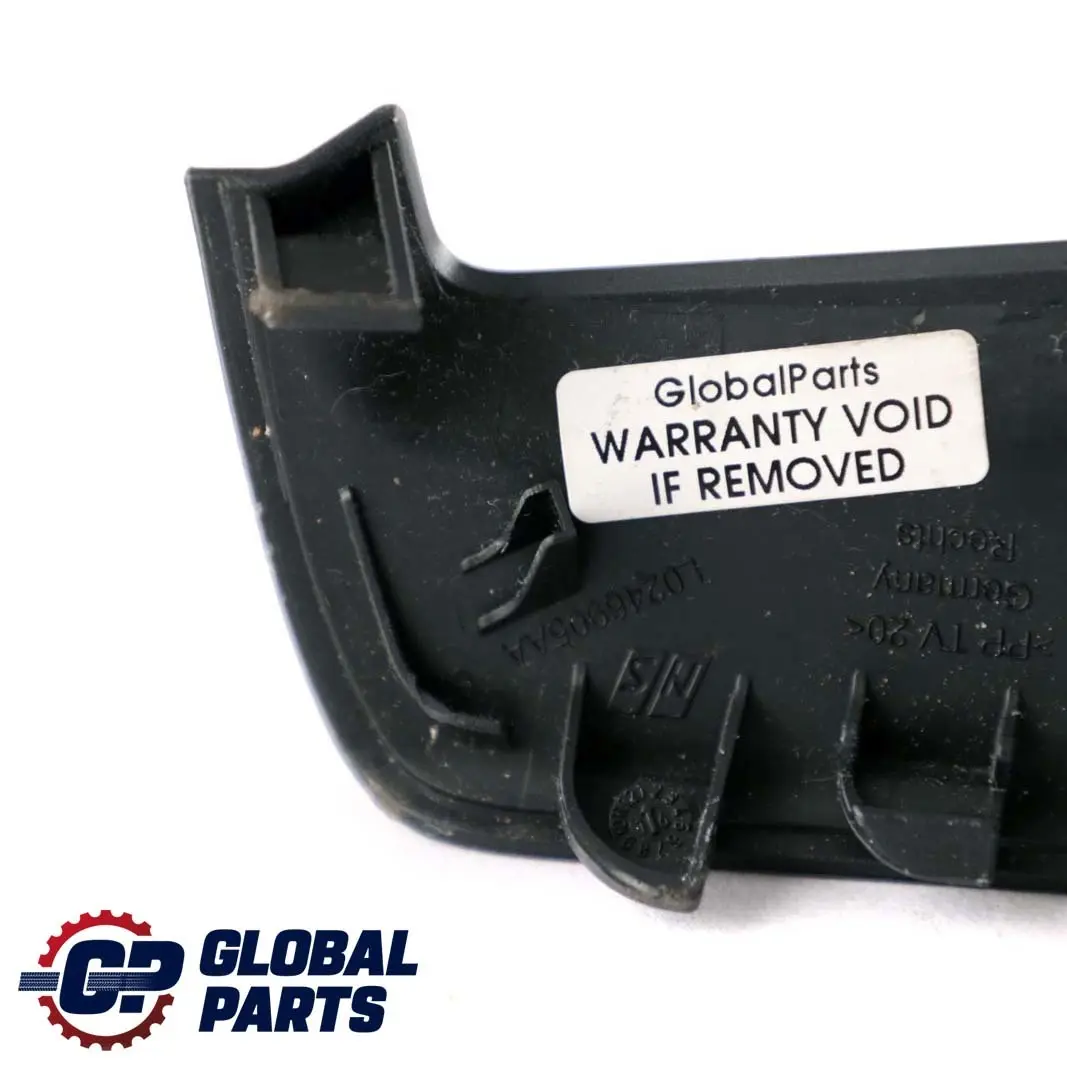 BMW F20 F30 F31 LCI Abdeckung Gurtschloss Rechts Schwarz 7263514 - SKU 7275692 - Teilenummer 7275692