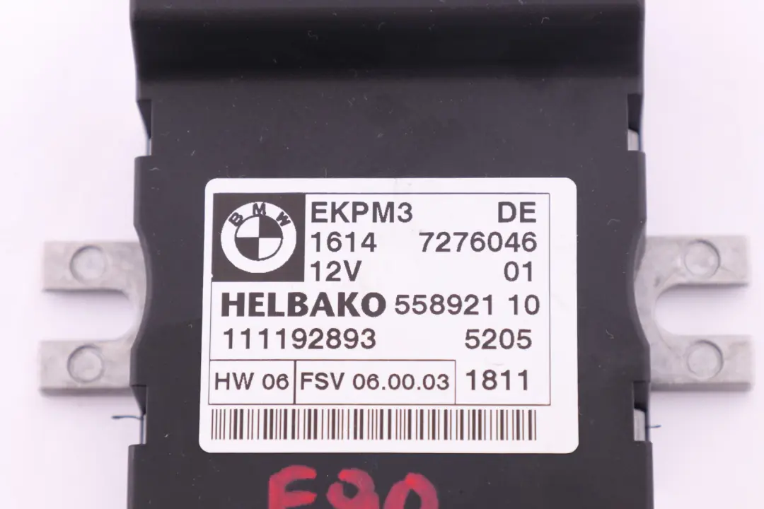 BMW E60 E81 E87 E90 Moduł sterownik pompy paliwa - SKU 7276046 - Numer Części 7276046