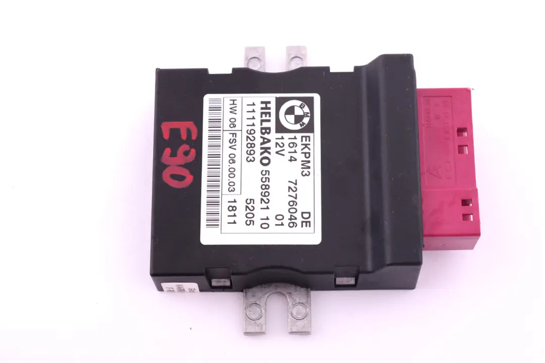 Moduł sterownik pompy paliwa do BMW E60 E81 E87 E90 o numerze 7276046 BMW E60 E81 E87 E90 Moduł sterownik pompy paliwa - SKU 7276046 - Numer Części 7276046
