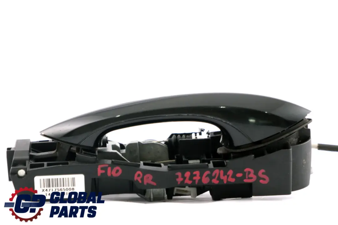 Kompletter Haltegriff Hinten Rechts Black Sapphire Schwarz für BMW 5 er F10 F11 mit Teilenummer 7276242 BMW 5 er F10 F11 Kompletter Haltegriff Hinten Rechts Black Sapphire Schwarz - SKU 7276242-BS - Teilenummer 7276242