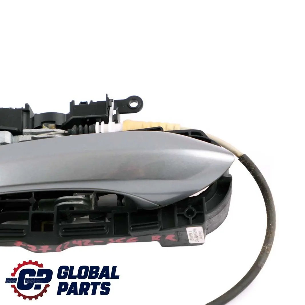 BMW 5 Series F10 F11 Complete Rear Right Grab Handle O/S Spacegrau Space Grey - SKU 7276242-SCG - Part number 7276242