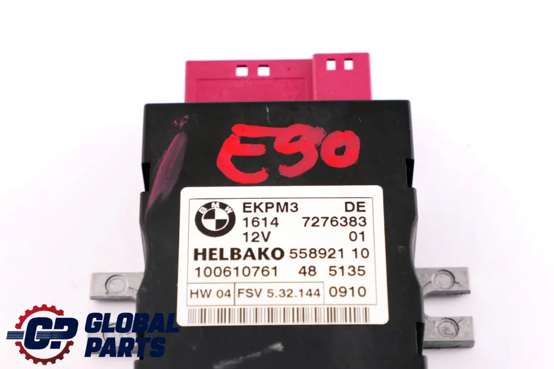 Commande pour Pompe a Carburant pour BMW 1 3 5 6 Serie E60 E87 E90 E91 LCI à propos du numéro de pièce 7276383 BMW 1 3 5 6 Serie E60 E87 E90 E91 LCI Commande pour Pompe a Carburant - SKU 7276383 - Numéro de pièce 7276383