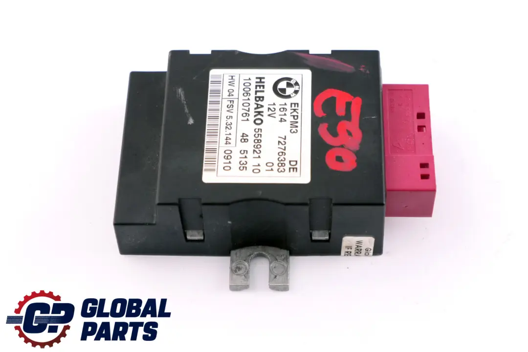 Unidad De Control De La Bomba De Combustible ECU para BMW E81 E87 E90 E91 LCI con número de pieza 7276383 BMW E81 E87 E90 E91 LCI Unidad De Control De La Bomba De Combustible ECU - SKU 7276383 - Número de pieza 7276383