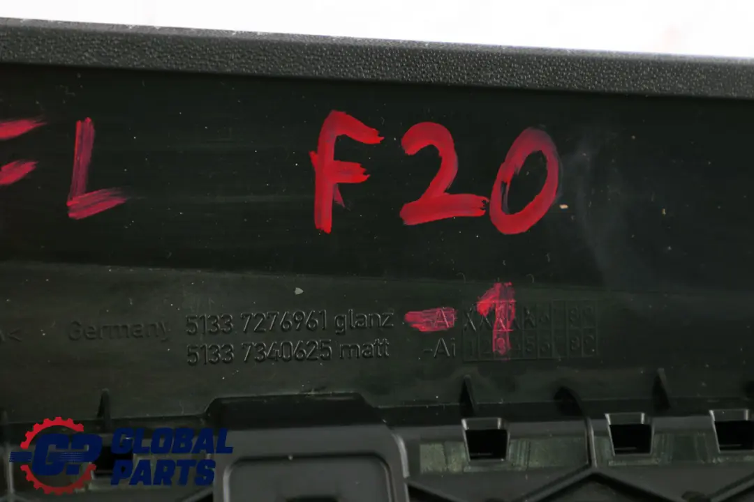 BMW 1 Series 1 F20 F20 LCI Front Left Door N/S Column B Pillar Cover High Gloss - SKU 7276961-1 - Part number 7276961