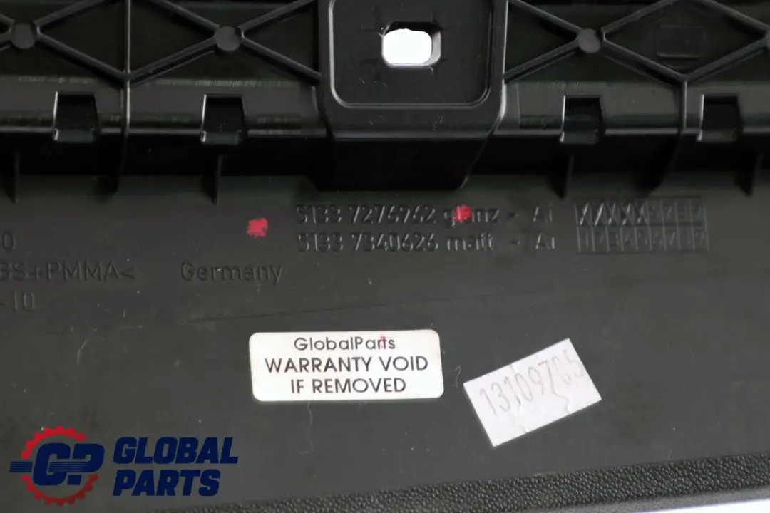 BMW F20 Finisher Window Frame B Pillar Trim Cover Front Door Right O/S - SKU 7276962 - Part number 7276962