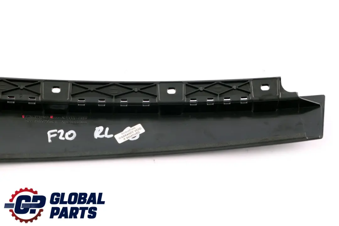 BMW F20 Finitura Montante B Esterno Posteriore Porta Glanzchwarz - SKU 7276963 - Numero di parte 7276963