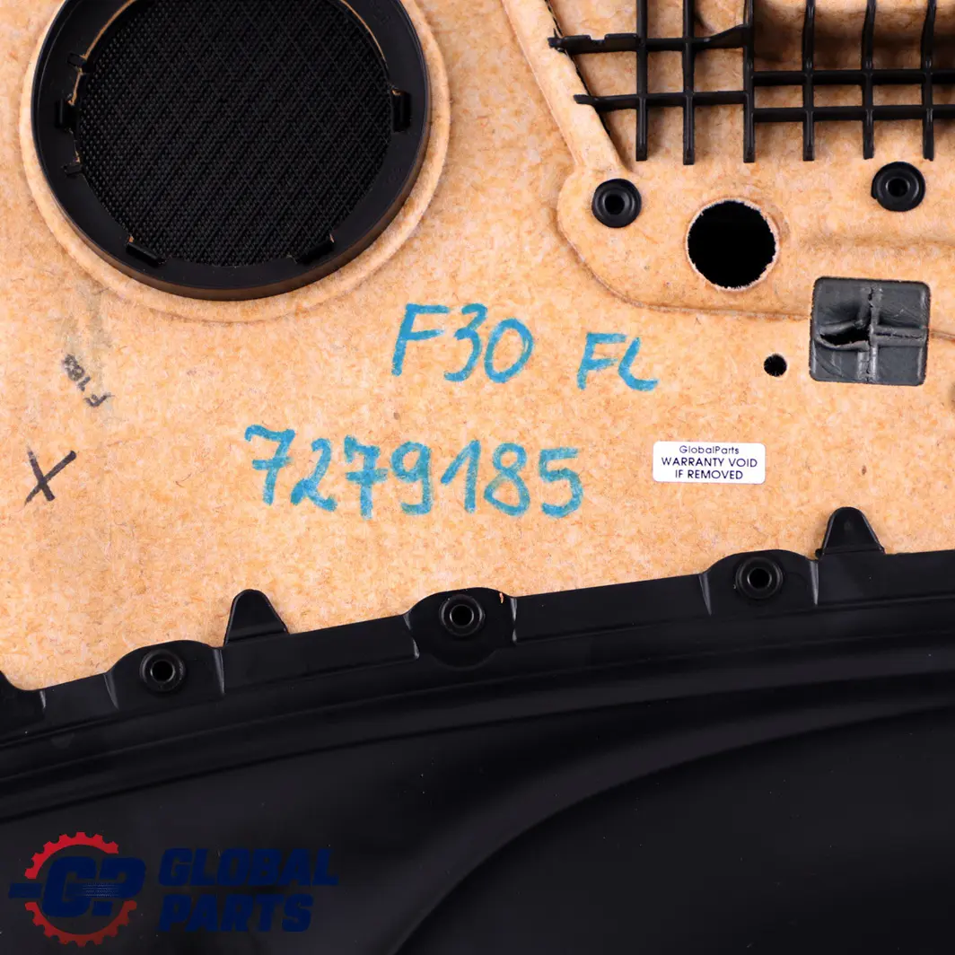 Front Left N/S Door Card Lining Panel Fabric Anthracite Red to BMW 3 F30 F31 with Part number 7279185 BMW 3 F30 F31 Front Left N/S Door Card Lining Panel Fabric Anthracite Red - SKU 7279185 - Part number 7279185