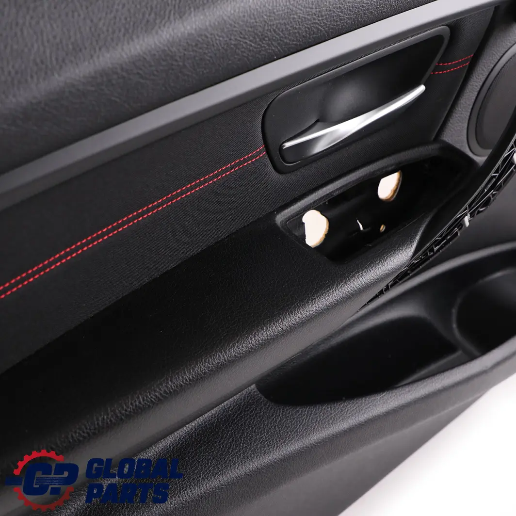 BMW 3 F30 F31 Front Left N/S Door Card Lining Panel Fabric Anthracite Red - SKU 7279185 - Part number 7279185