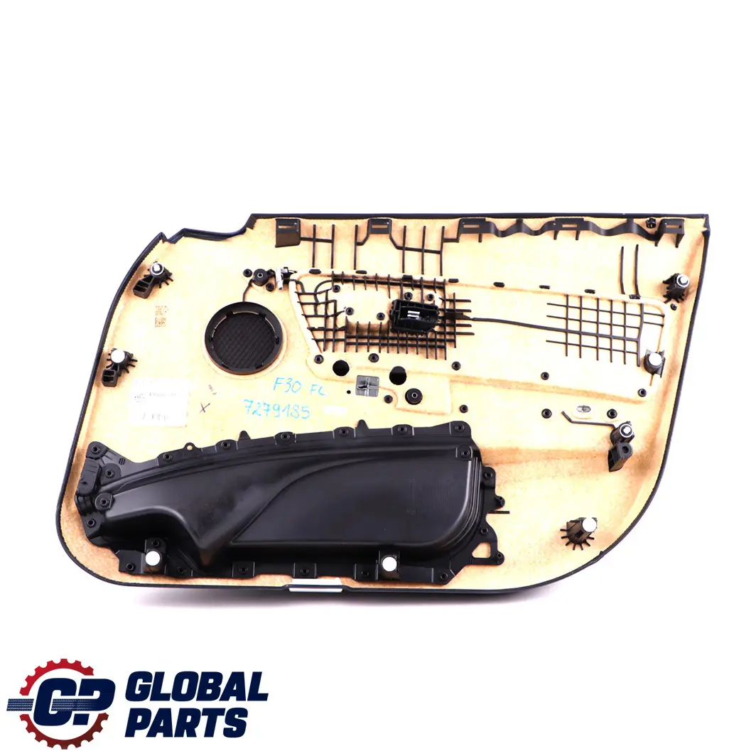 Front Left N/S Door Card Lining Panel Fabric Anthracite Red to BMW 3 F30 F31 with Part number 7279185 BMW 3 F30 F31 Front Left N/S Door Card Lining Panel Fabric Anthracite Red - SKU 7279185 - Part number 7279185