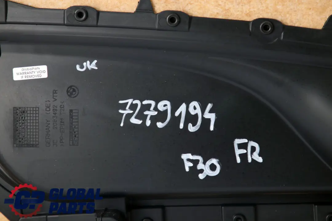 Reihe F30 F31 Türverkleidung Vorn Rechts Leder Dakota Schwarz für BMW 3 mit Teilenummer 7279194 BMW 3 Reihe F30 F31 Türverkleidung Vorn Rechts Leder Dakota Schwarz - SKU 7279194 - Teilenummer 7279194