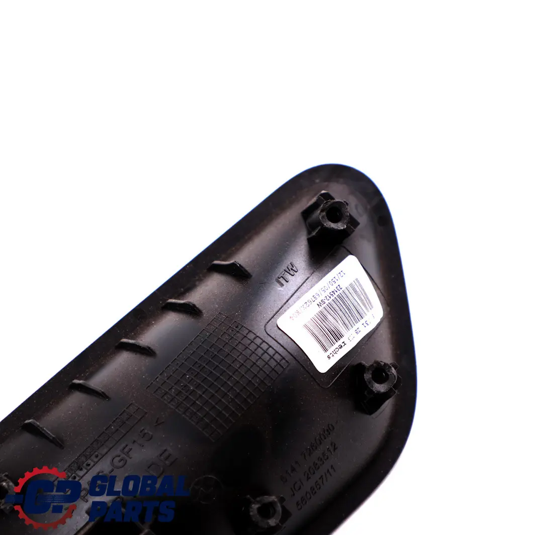 BMW 3 F30 F31 F80 M3 Maniglia Porta Interna Destra Nero - SKU 7279342 - Numero di parte 7279342