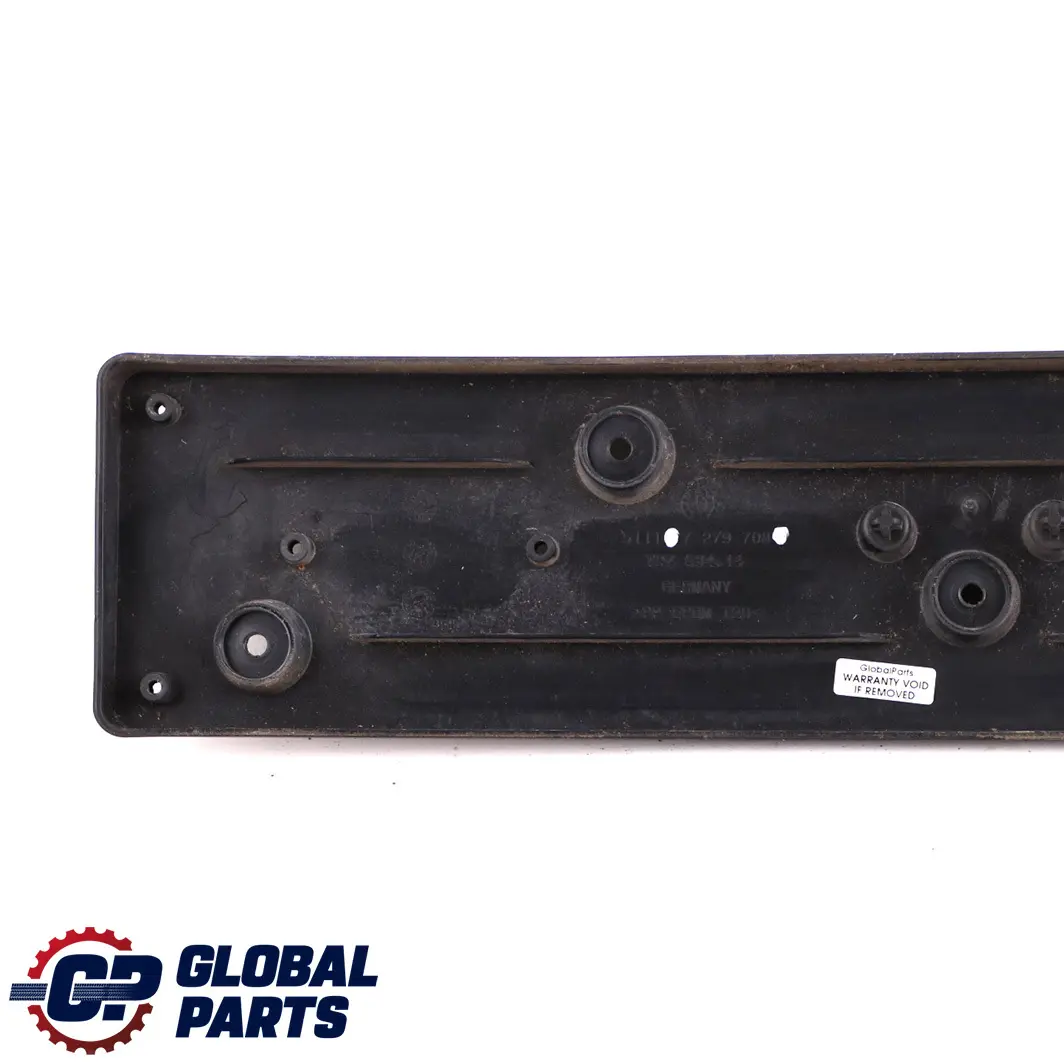 BMW Serie 3 F30 F31 Paraurti anteriore Supporto Targa Porta Trim - SKU 7279708 - Numero di parte 7279708