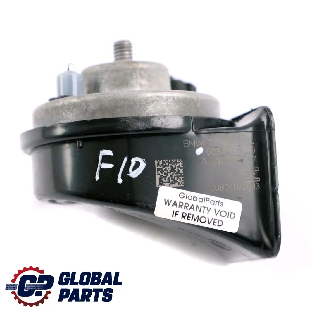 Horn BMW F10 F11 LCI Low Pitch Tone Fanfare to with Part number 7279782 Horn BMW F10 F11 LCI Low Pitch Tone Fanfare - SKU 7279782 - Part number 7279782