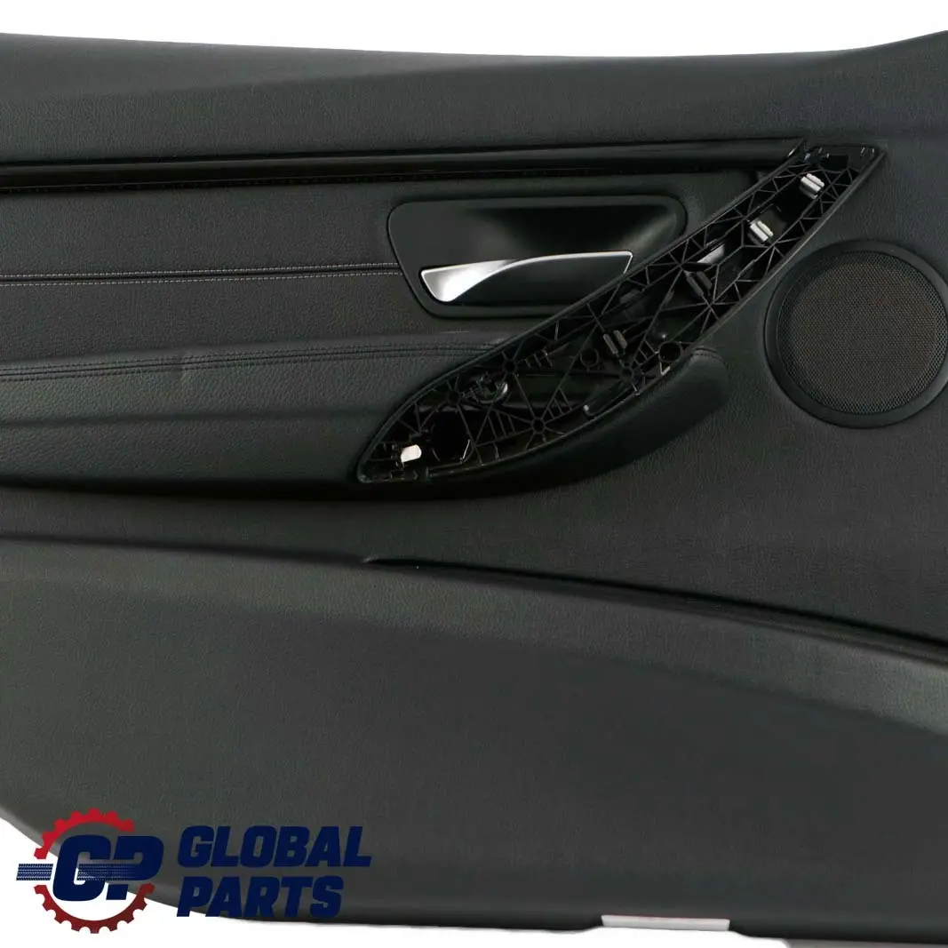 Front Left N/S Door Card Lining Panel Leather Black Oyster to BMW 3 Series F30 F31 with Part number 7280769 BMW 3 Series F30 F31 Front Left N/S Door Card Lining Panel Leather Black Oyster - SKU 7280769 - Part number 7280769