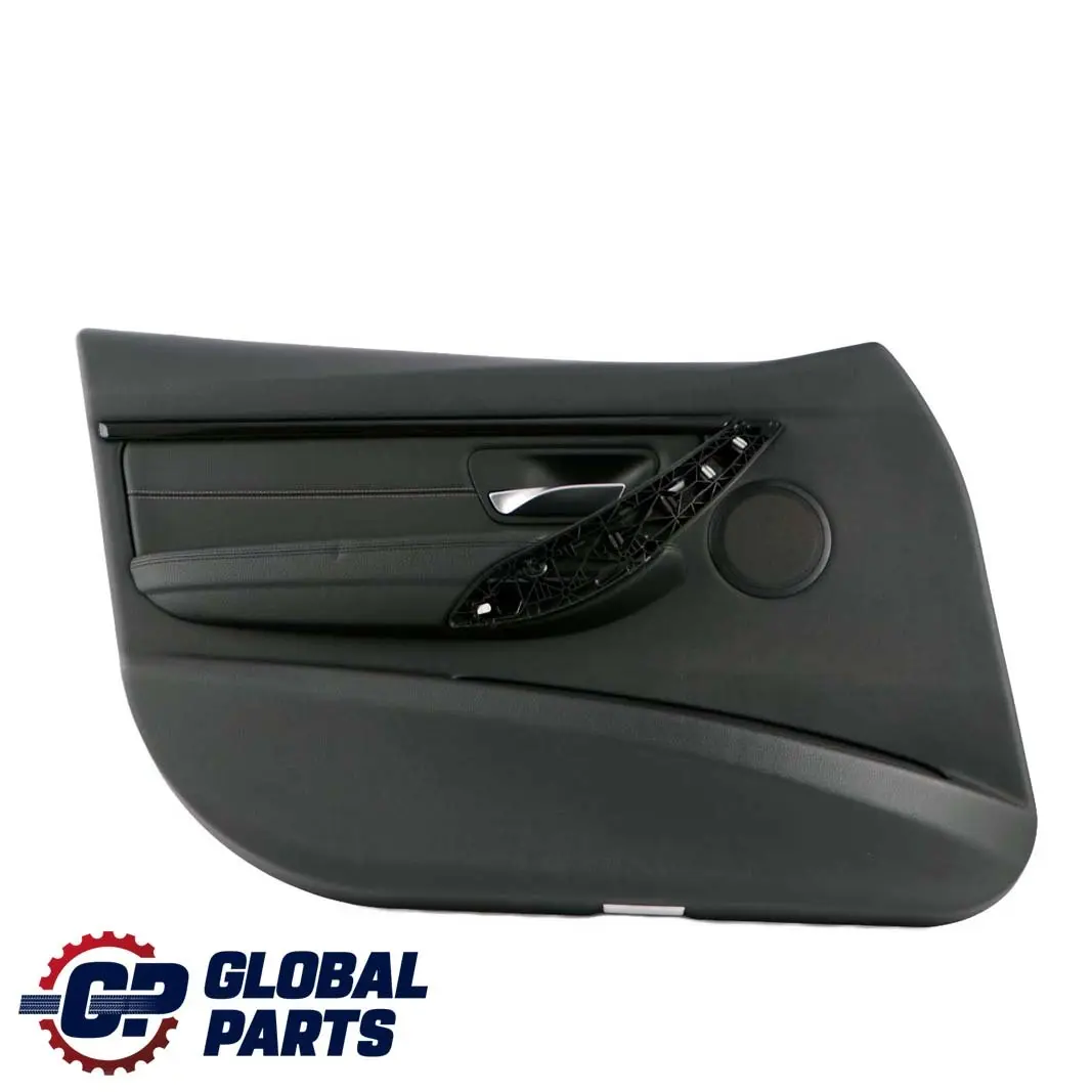 Front Left N/S Door Card Lining Panel Leather Black Oyster to BMW 3 Series F30 F31 with Part number 7280769 BMW 3 Series F30 F31 Front Left N/S Door Card Lining Panel Leather Black Oyster - SKU 7280769 - Part number 7280769