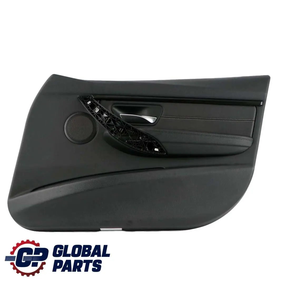 Front Right O/S Door Card Lining Panel Leather Black Oyster to BMW 3 F30 F31 with Part number 7280770 BMW 3 F30 F31 Front Right O/S Door Card Lining Panel Leather Black Oyster - SKU 7280770 - Part number 7280770