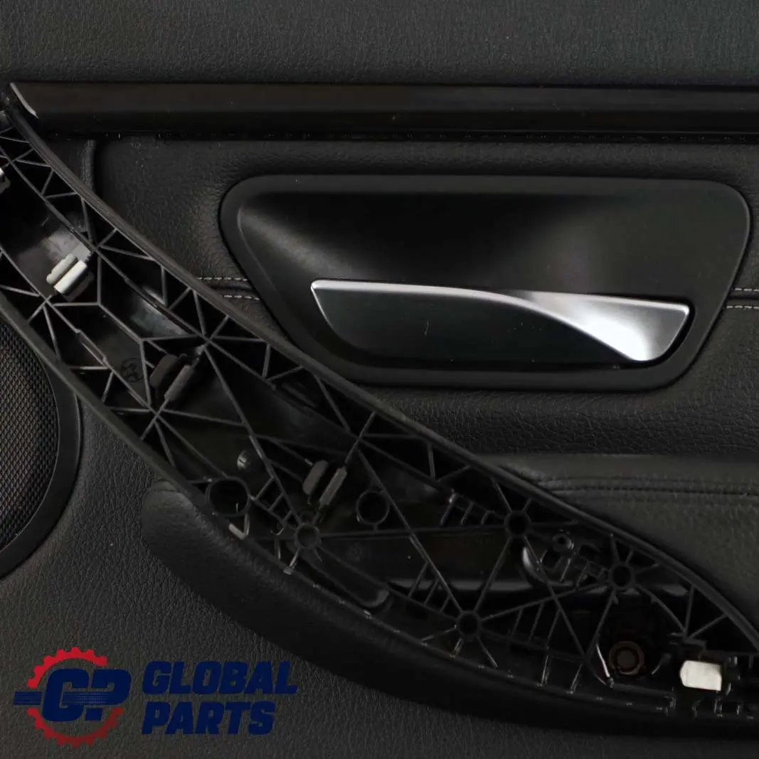 Front Right O/S Door Card Lining Panel Leather Black Oyster to BMW 3 F30 F31 with Part number 7280770 BMW 3 F30 F31 Front Right O/S Door Card Lining Panel Leather Black Oyster - SKU 7280770 - Part number 7280770