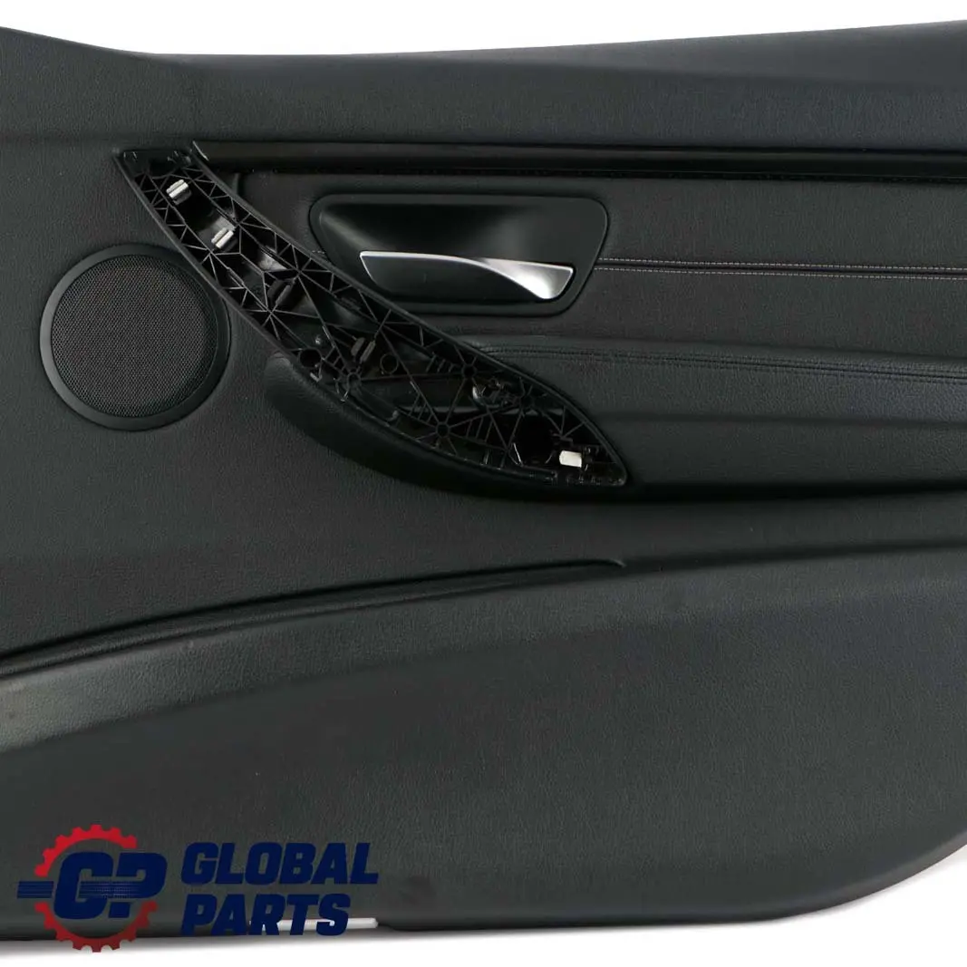 Front Right O/S Door Card Lining Panel Leather Black Oyster to BMW 3 F30 F31 with Part number 7280770 BMW 3 F30 F31 Front Right O/S Door Card Lining Panel Leather Black Oyster - SKU 7280770 - Part number 7280770
