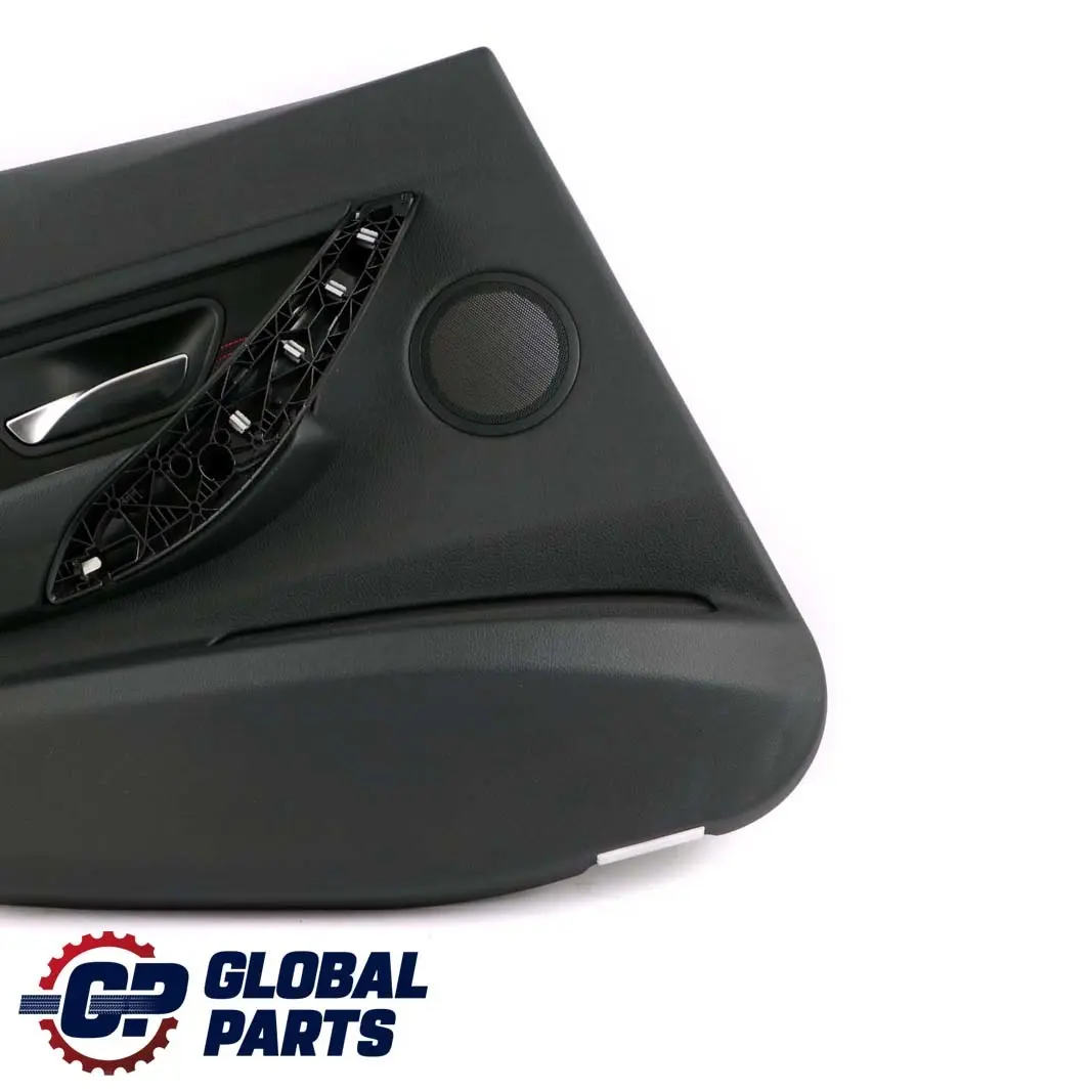 Left N/S Door Card Lining Panel Fabric Anthracite / Akzent Red to BMW F30 F31 Rear with Part number 7280929 BMW F30 F31 Rear Left N/S Door Card Lining Panel Fabric Anthracite / Akzent Red - SKU 7280929 - Part number 7280929