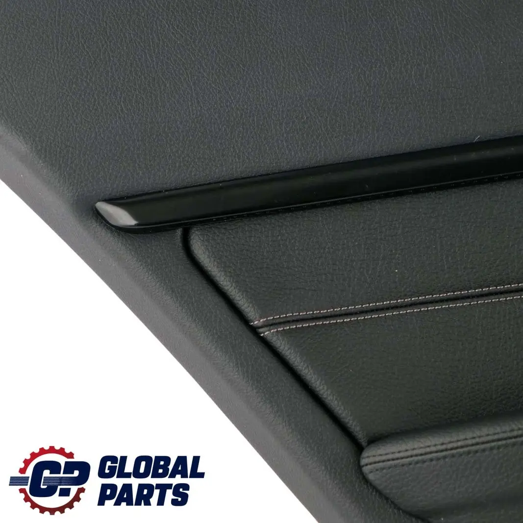 BMW 3 Series F30 F31 Rear Left N/S Door Card Lining Panel Leather Black Oyster - SKU 7280943 - Part number 7280943