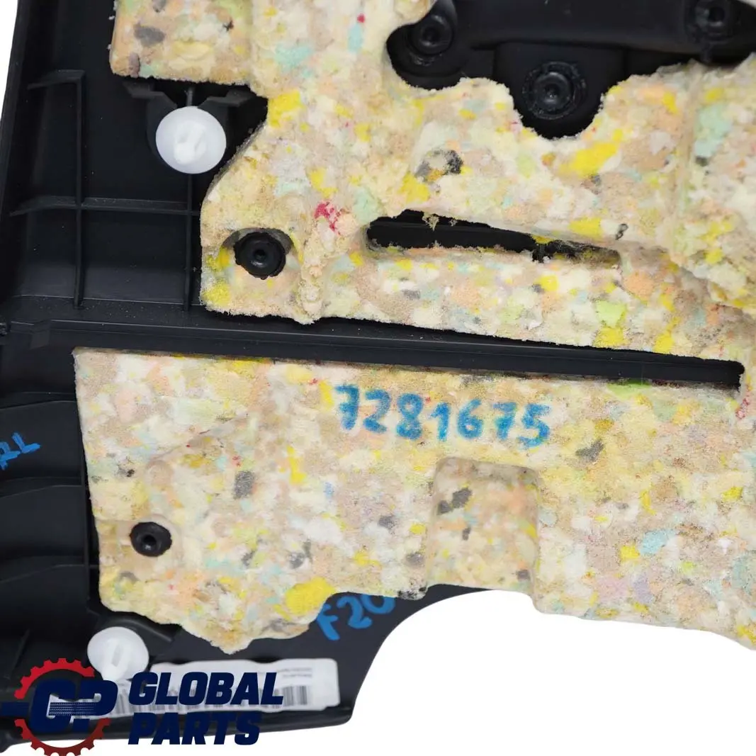 Trasero Izquierdo Lateral Panel Revestimiento Tela Mover Antracita para BMW F21 con número de pieza 7281675 BMW F21 Trasero Izquierdo Lateral Panel Revestimiento Tela Mover Antracita - SKU 7281675 - Número de pieza 7281675