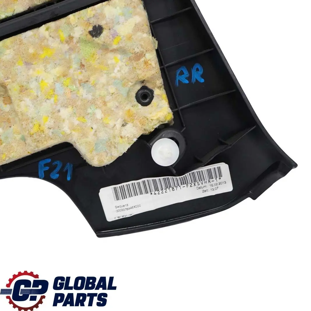 BMW F21 Boczek Tapicerka Drzwi Tylna Prawa Czarna - SKU 7281676 - Numer Części 7281676