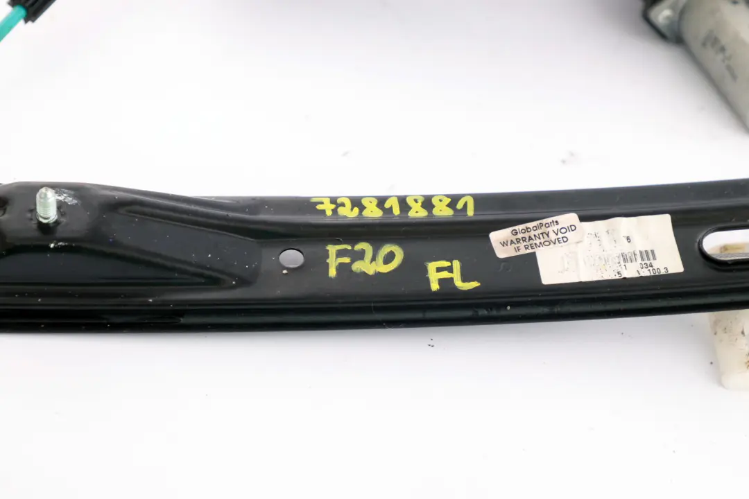 Lève Vitre BMW F20 F20N LCI Moteur Avant Gauche pour à propos du numéro de pièce 7281881 Lève Vitre BMW F20 F20N LCI Moteur Avant Gauche - SKU 7281881 - Numéro de pièce 7281881