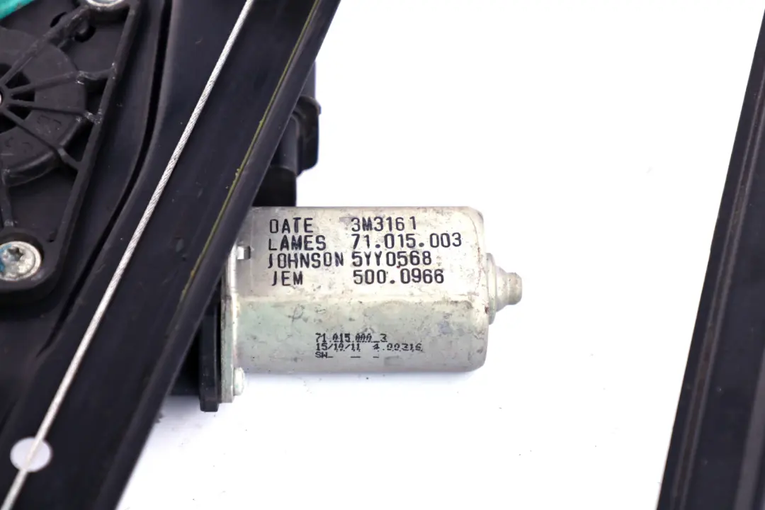 Alzacristalli BMW F20 F20N LCI Motore Anteriore Sinistro per con numero di parte 7281881 Alzacristalli BMW F20 F20N LCI Motore Anteriore Sinistro - SKU 7281881 - Numero di parte 7281881