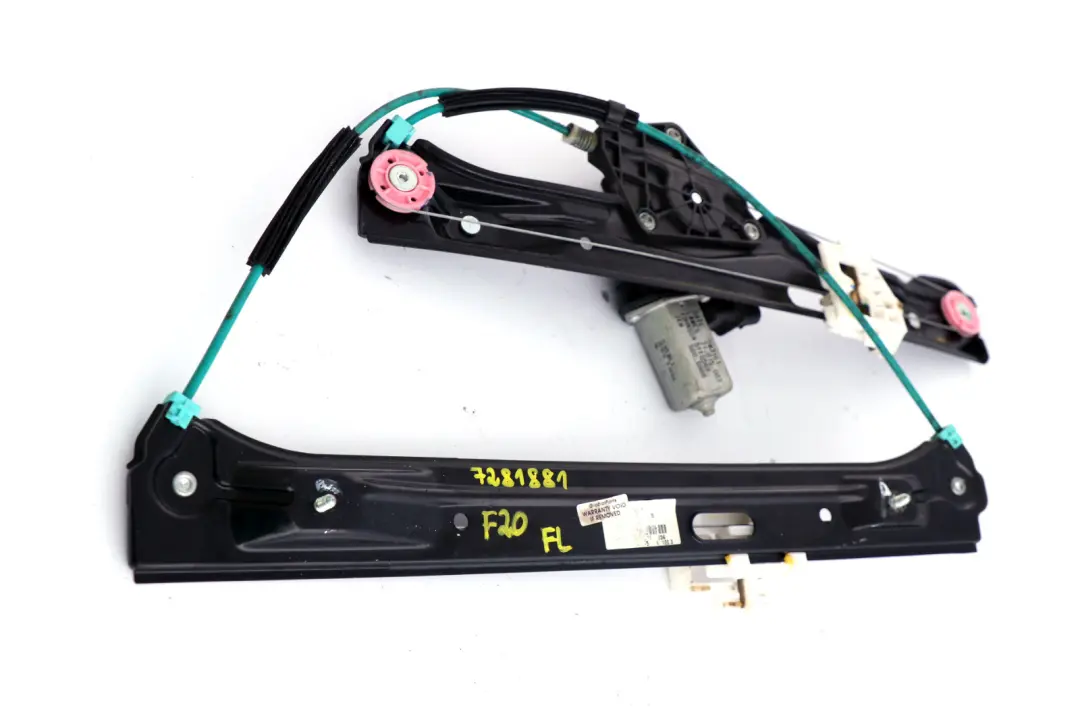Alzacristalli BMW F20 F20N LCI Motore Anteriore Sinistro per con numero di parte 7281881 Alzacristalli BMW F20 F20N LCI Motore Anteriore Sinistro - SKU 7281881 - Numero di parte 7281881