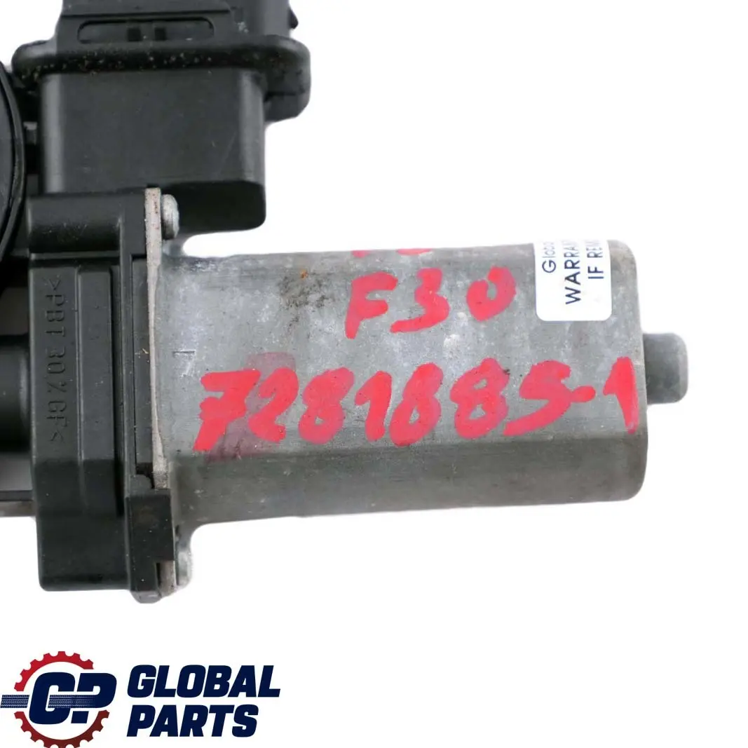 BMW 3 F30 F31 Motor elevalunas delantero izquierdo - SKU 7281885-1 - Número de pieza 7281885