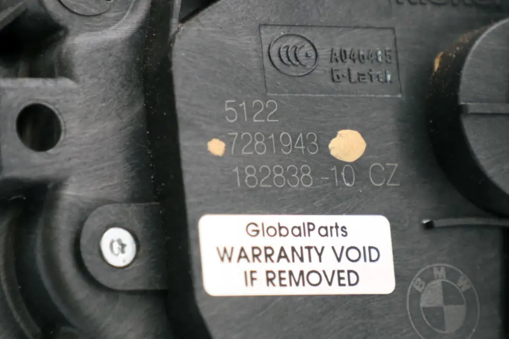 System Latch Rear Left Door Lock Complete Catch N/S to Mini F54 F55 with Part number 7281943 Mini F54 F55 System Latch Rear Left Door Lock Complete Catch N/S - SKU 7281943 - Part number 7281943