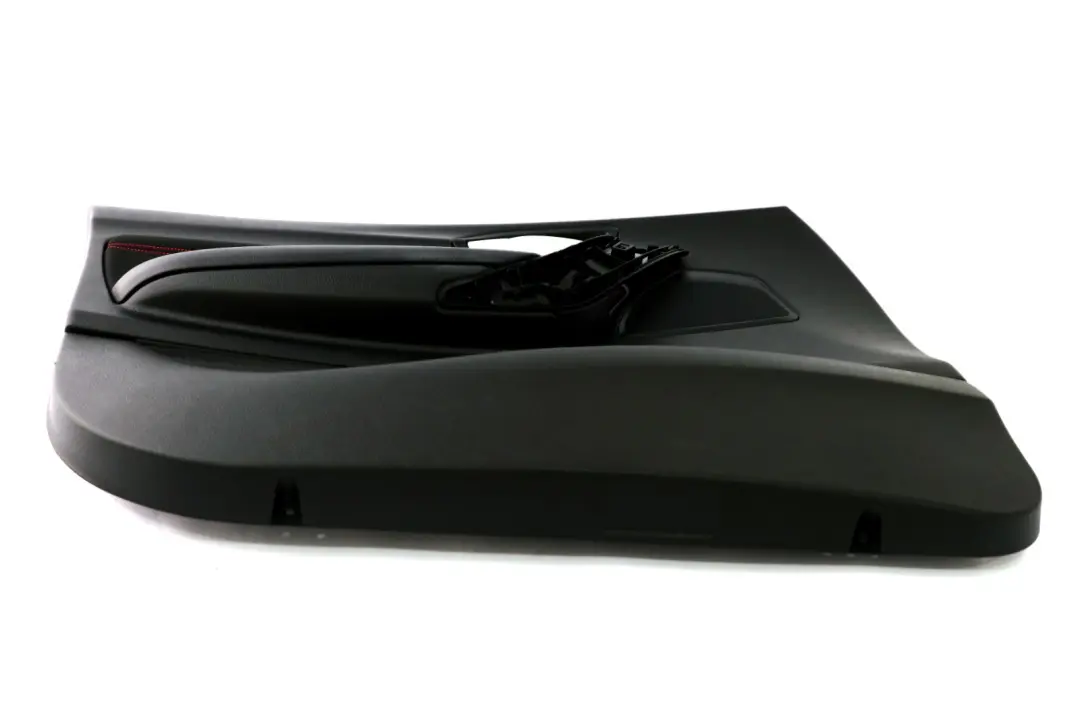 Front Left N/S Door Lining Card Cloth Fabric Black Red to BMW 1 Series F20 with Part number 7282801 BMW 1 Series F20 Front Left N/S Door Lining Card Cloth Fabric Black Red - SKU 7282801 - Part number 7282801