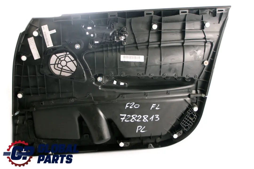 BMW F20 Anteriore Sinistra Fodera Porta Carta Panno Pelle Dakota Nero - SKU 7282813 - Numero di parte 7282813