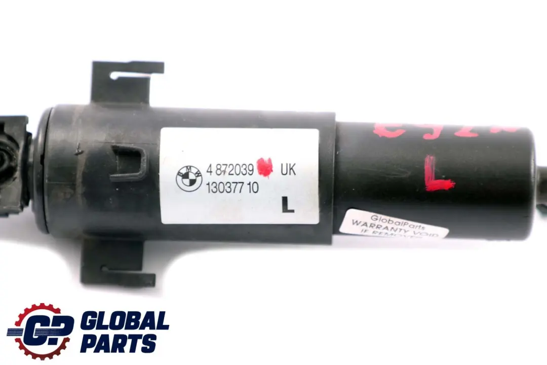 Lavafaros Cilindro Spray Boquilla Izquierda 4872039 para BMW E92 E93 LCI con número de pieza 7283213 BMW E92 E93 LCI Lavafaros Cilindro Spray Boquilla Izquierda 4872039 - SKU 7283213 - Número de pieza 7283213