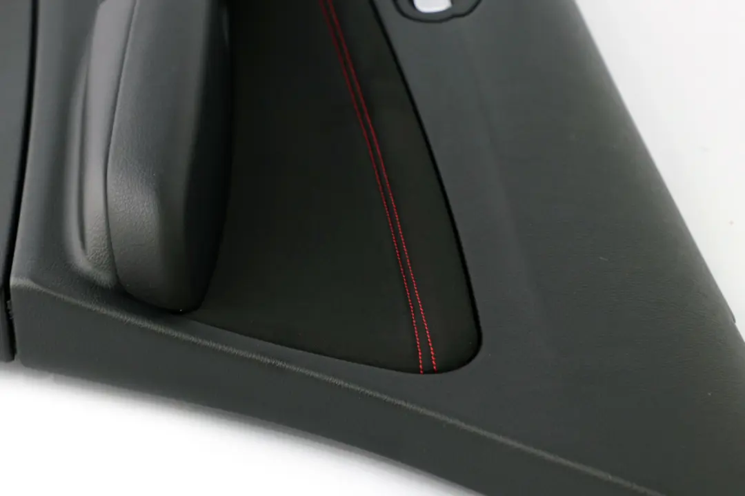 Trasera Derecha Puerta Forro Tarjeta Tela Antracita Rojo para BMW F20 con número de pieza 7283972 BMW F20 Trasera Derecha Puerta Forro Tarjeta Tela Antracita Rojo - SKU 7283972-1 - Número de pieza 7283972