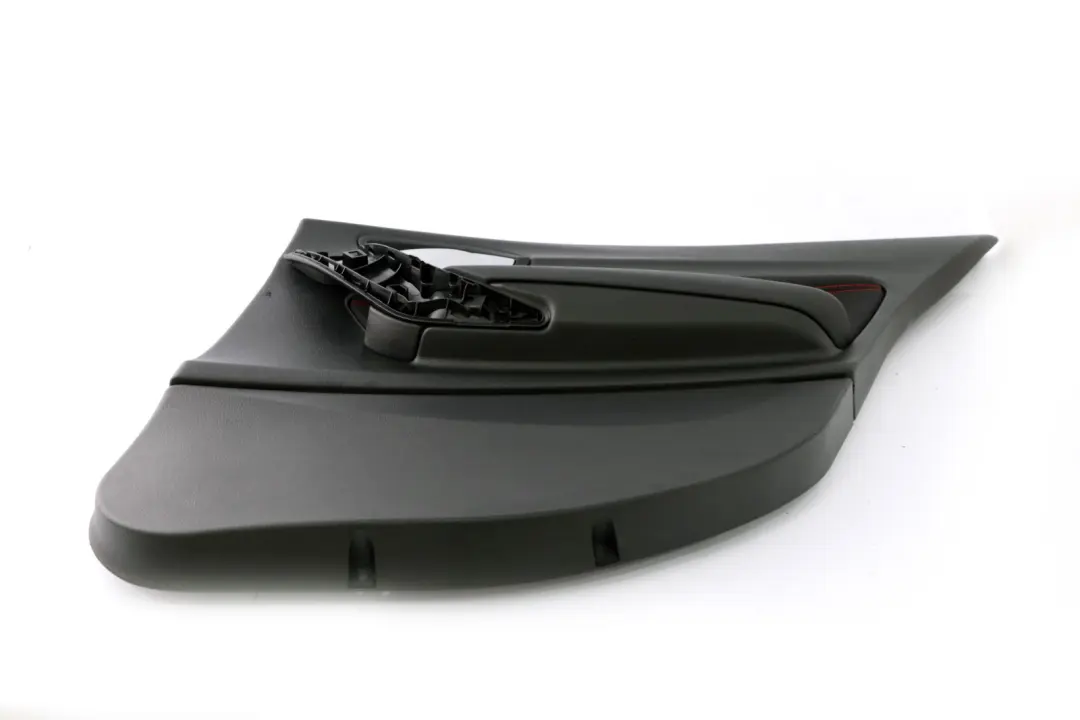 BMW F20 Rear Right O/S Door Lining Card Cloth Fabric Black Red - SKU 7283972 - Part number 7283972