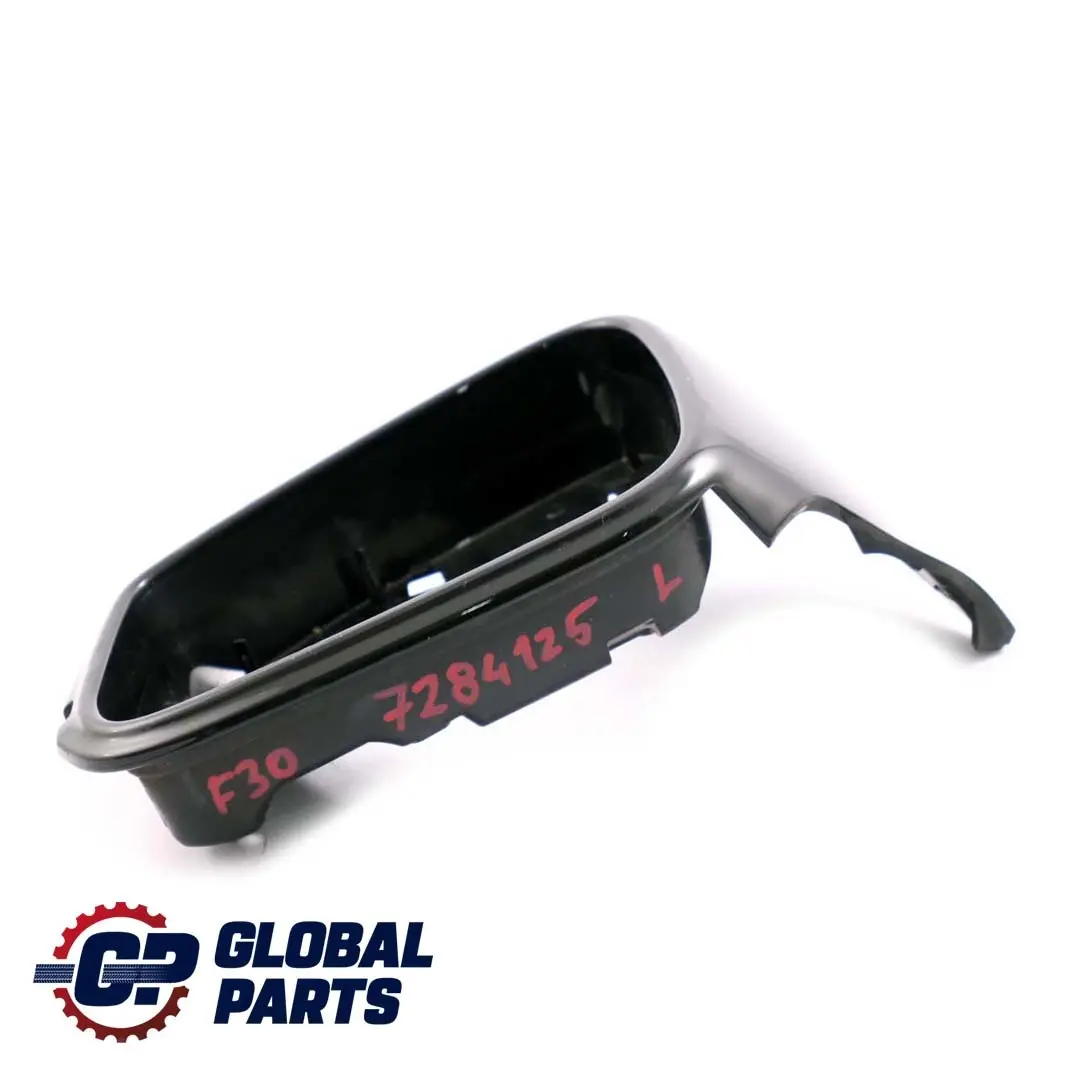 BMW 1 3 Series F20 F30 High Gloss Ring Wing Mirror Left N/S Trim Cover - SKU 7284125 - Part number 7284125
