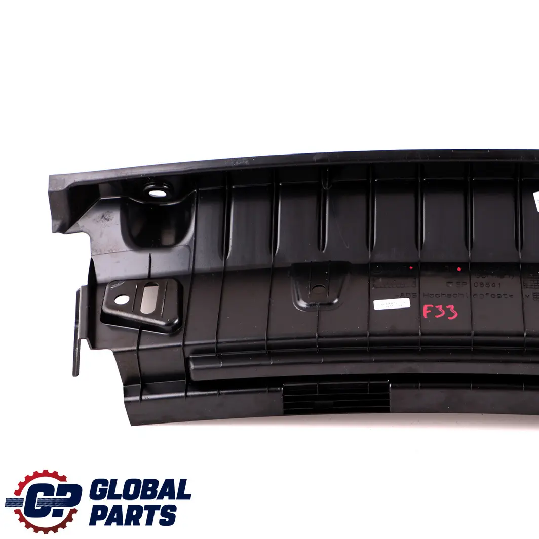 BMW 4 Series F33 F83 M4 LCI Boot Trunk Lid Loading Sill Cover Black - SKU 7284139 - Part number 7284139