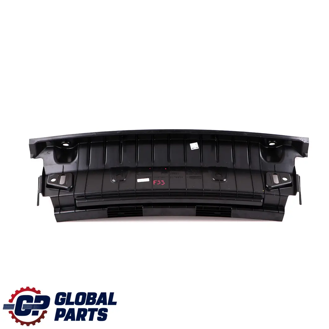 BMW F33 F83 M4 LCI Coperchio bagagliaio Coperchio carico davanzale nero - SKU 7284139 - Numero di parte 7284139
