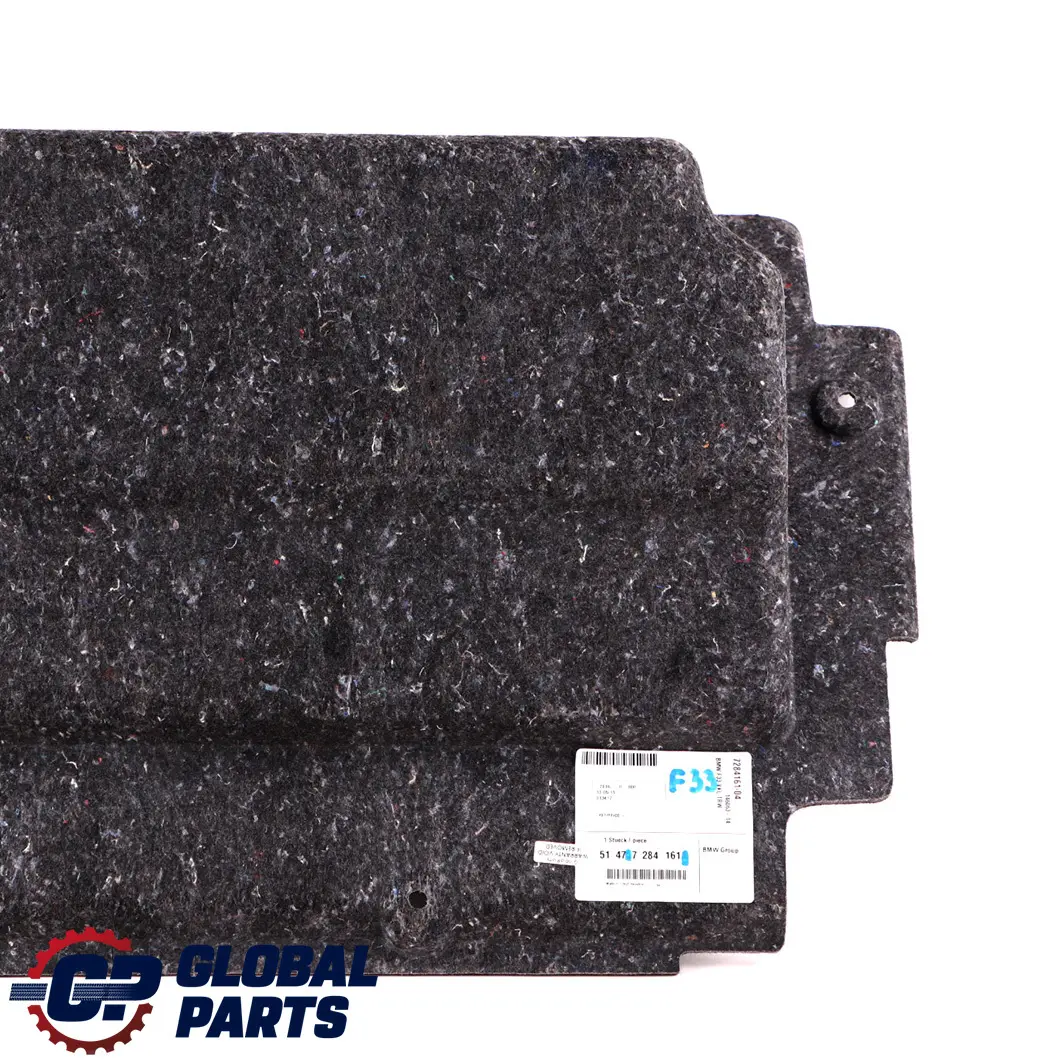 BMW 4 F33 F83 M4 Convertible Boot Trunk Lid Floor Carpet Compartment - SKU 7284161 - Part number 7284161