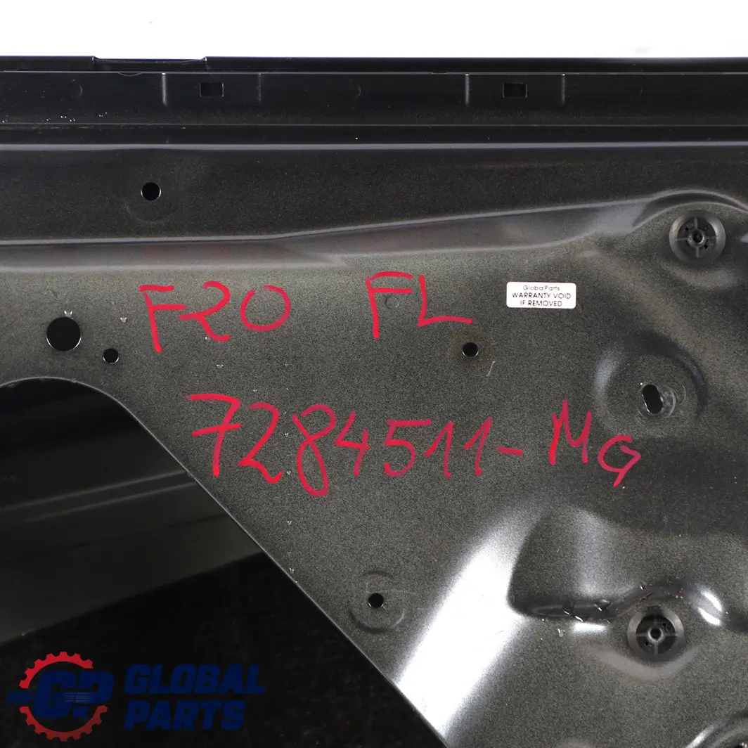 Front Left Door N/S Mineral Grau Grey Metallic - B39 to BMW 1 Series F20 with Part number 7284511 BMW 1 Series F20 Front Left Door N/S Mineral Grau Grey Metallic - B39 - SKU 7284511-MG - Part number 7284511