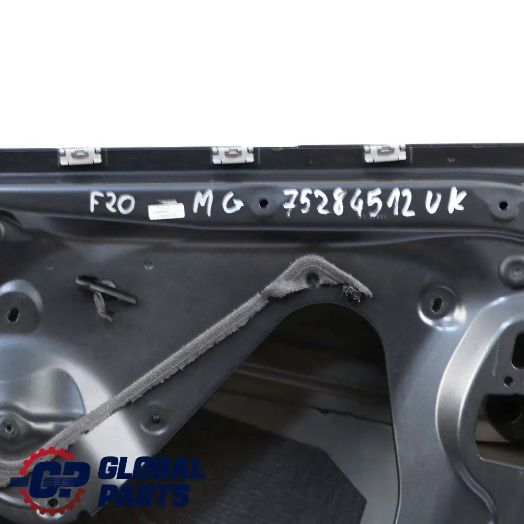 BMW F20 Front Right Door O/S Mineralgrau Mineral Grau Grey Metallic - B39 - SKU 7284512-MG - Part number 7284512