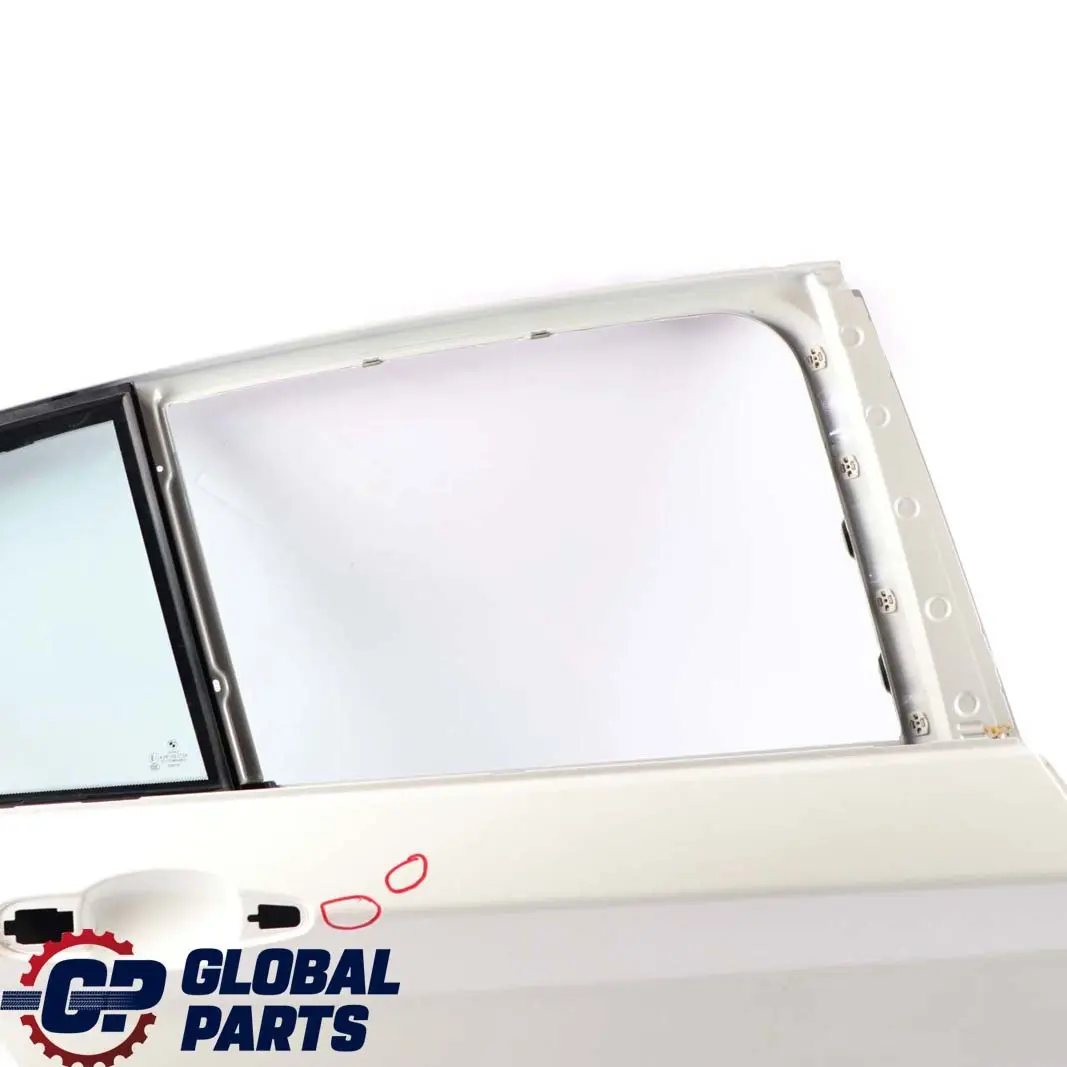 Right Door O/S Mineralweiss White Metallic - A96 to BMW 1 Series F20 Rear with Part number 7284516 BMW 1 Series F20 Rear Right Door O/S Mineralweiss White Metallic - A96 - SKU 7284516-MW - Part number 7284516