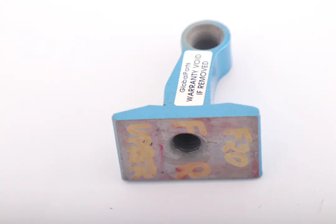 Front Right Door Upper Hinge O/S Electric Blue to BMW 1 3 Series F20 F30 F31 with Part number 7284534 BMW 1 3 Series F20 F30 F31 Front Right Door Upper Hinge O/S Electric Blue - SKU 7284534-1 - Part number 7284534