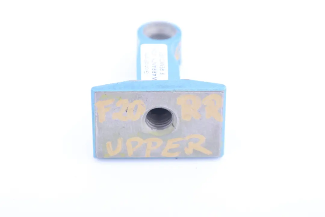 Right Door Upper Hinge O/S Electric Blue to BMW 1 3 Series F20 F30 F31 Rear with Part number 7284546 BMW 1 3 Series F20 F30 F31 Rear Right Door Upper Hinge O/S Electric Blue - SKU 7284546-1 - Part number 7284546