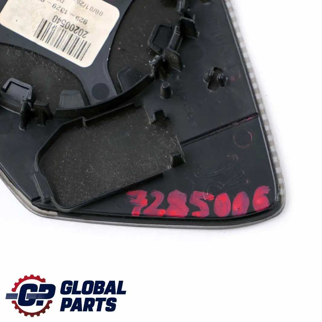 BMW 1 2 3 Series F20 F21 F22 F30 Wing Mirror Heated Auto Dip Glass Right O/S - SKU 7285006 - Part number 7285006