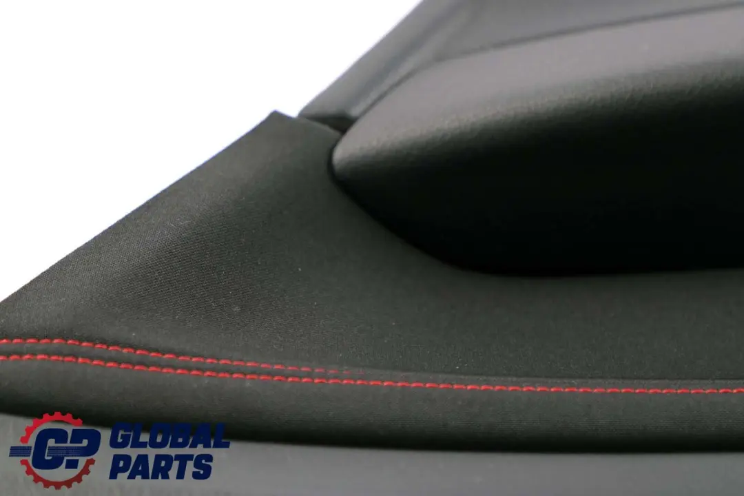 Trasero Derecho Lateral Panel Revestimiento Tela Antracita Rojo para BMW F21 con número de pieza 7285400 BMW F21 Trasero Derecho Lateral Panel Revestimiento Tela Antracita Rojo - SKU 7285400 - Número de pieza 7285400