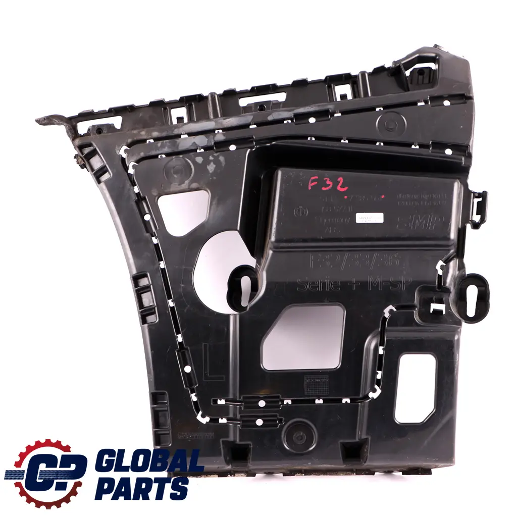 Bumper Mount Bracket Guide Left Side pour BMW F32 F33 M Sport Rear à propos du numéro de pièce 7285561 BMW F32 F33 M Sport Rear Bumper Mount Bracket Guide Left Side - SKU 7285561 - Numéro de pièce 7285561