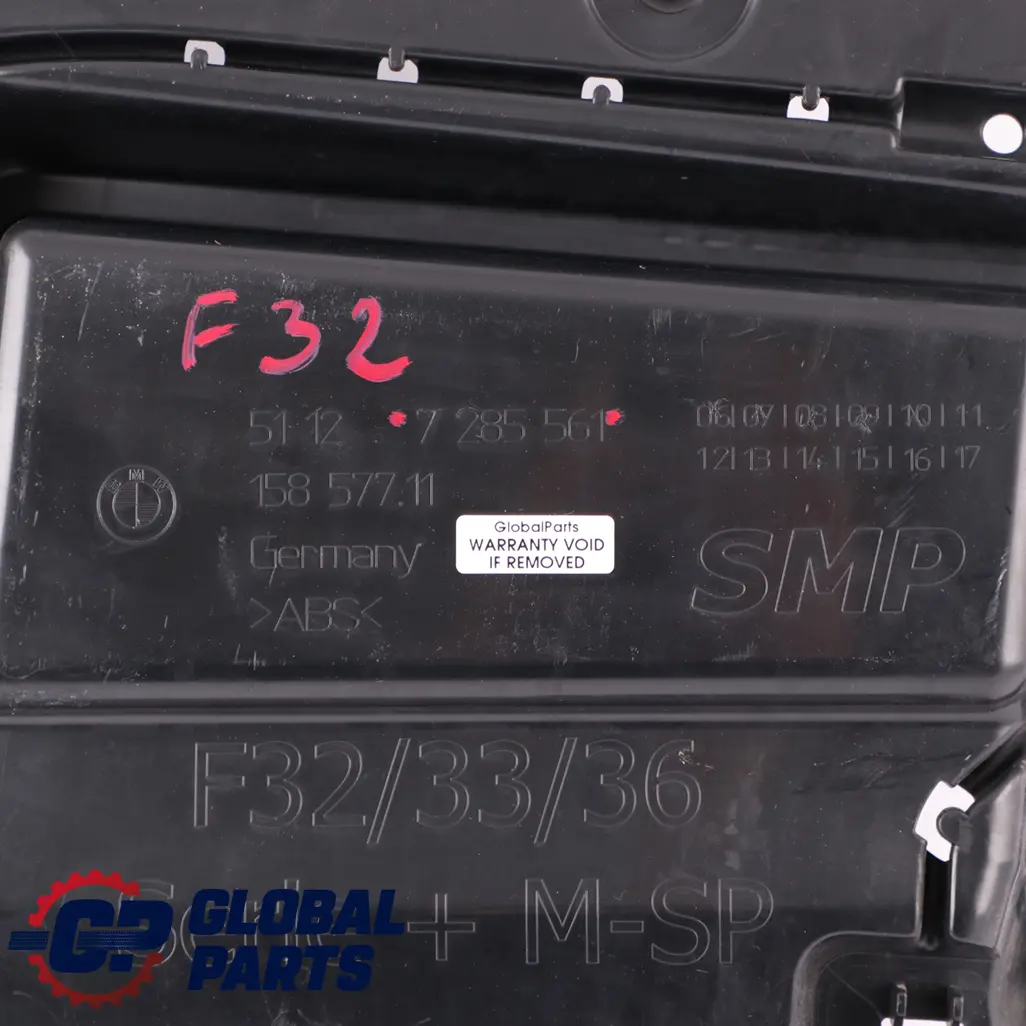 BMW 4 F32 F33 M Sport Rear Bumper Mount Bracket Guide Left N/S Side - SKU 7285561 - Part number 7285561