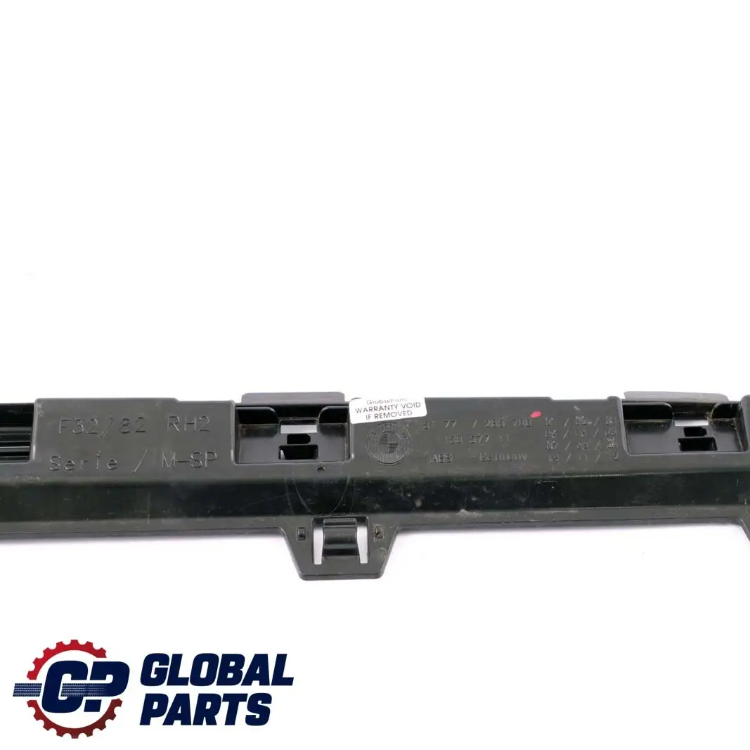 BMW 4 er F32 F82 M4 Kunststoff Vorderrock Halter Halteleiste Rechts - SKU 7285788 - Teilenummer 7285788